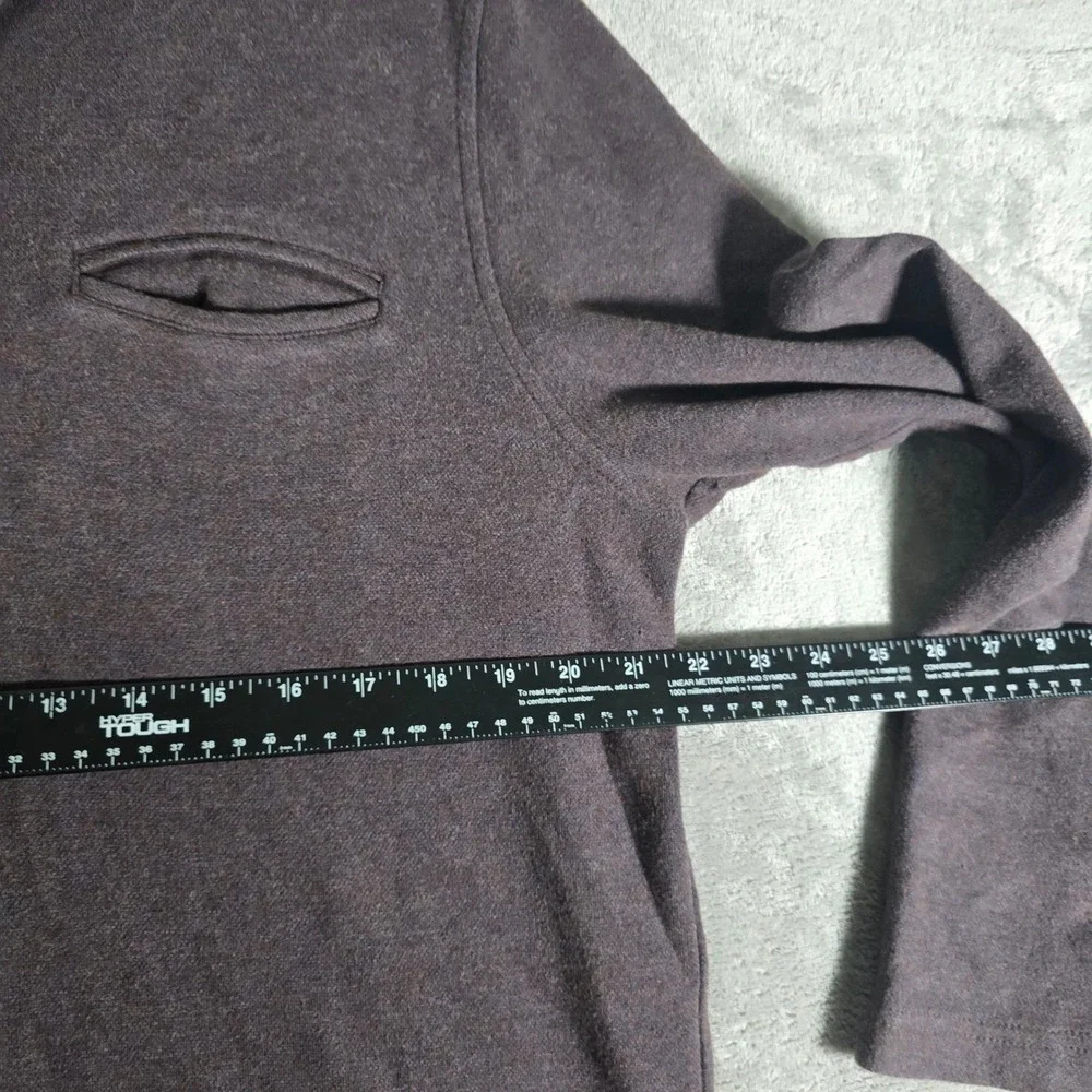 Hickey Freeman Pullover‎ Sweater Quarter Zip Mock Neck Casual L